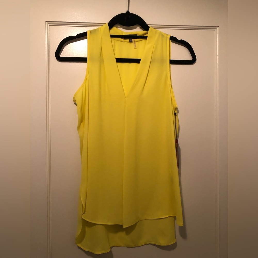 NWT Vince Camuto Yellow Top